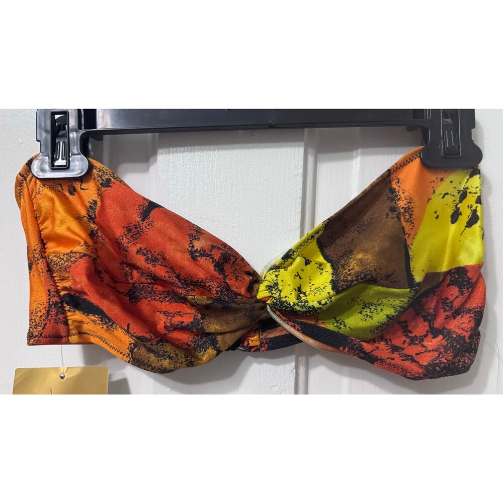 NWT Vintage 80’s Gottex Two Piece Bikini Swimsuit Set Size 12 - Picture 4 of 9
